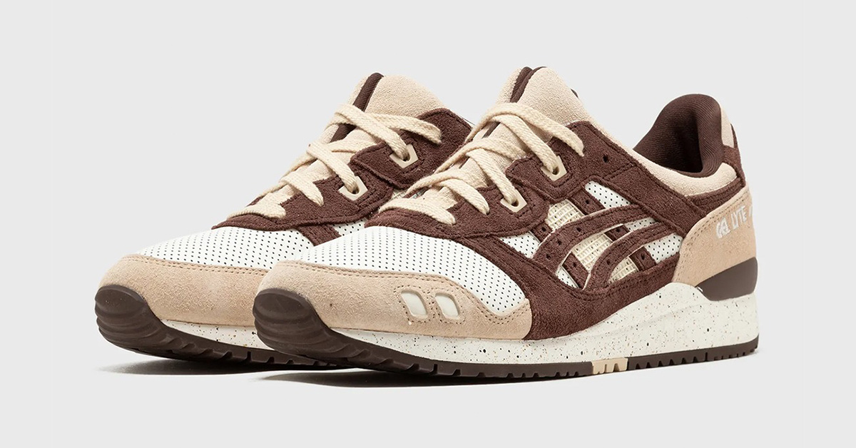 ASICS sorgt mit dem GEL-Lyte III OG „Cream“ für Kaffeegenuss